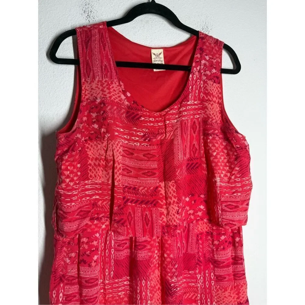 Faded Glory Lampshade Dress Pink Size XL 16-18 Youth
